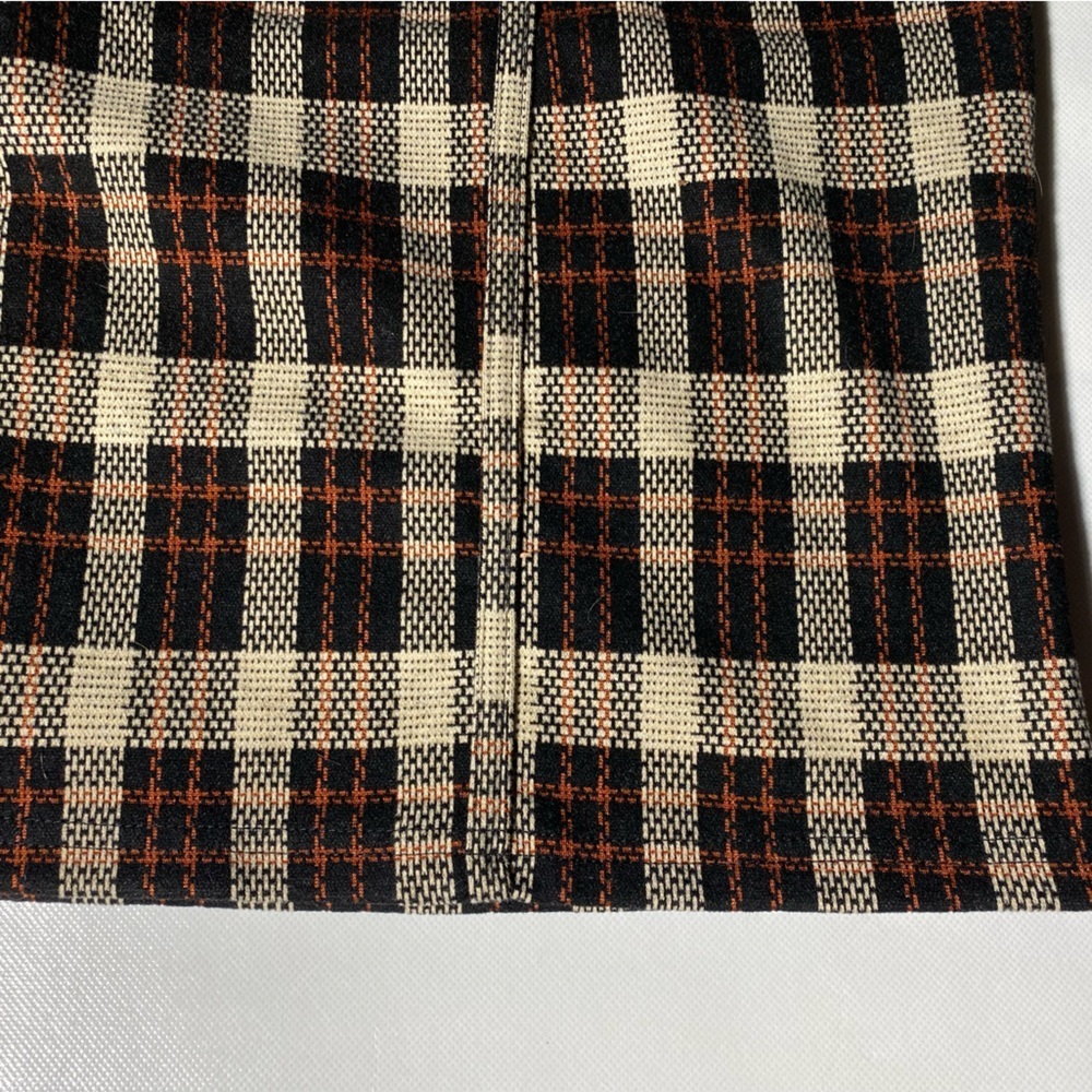 NEW- Size S Woman's Gianni Bini Dress W/ Top Lining - Zip Back- Black Plaid - Picture 2 of 10